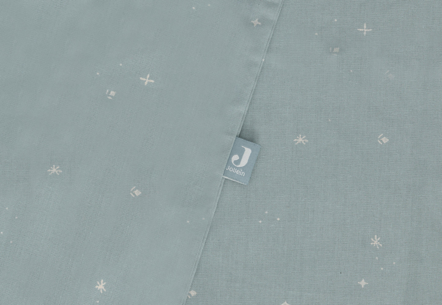 HOUSSE DE COUETTE ET TAIE - SEA GREEN - 100X140 CM