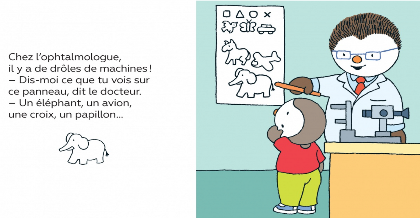 T'CHOUPI A DES LUNETTES