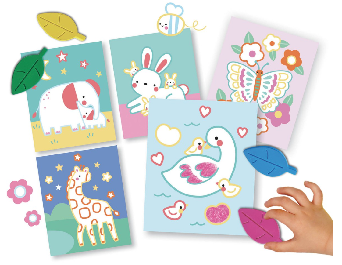 MON COFFRET D'ARTISTE - J'APPRENDS À COLORIER