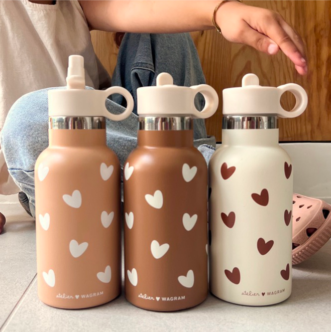 GOURDE INOX - CHOCOLAT