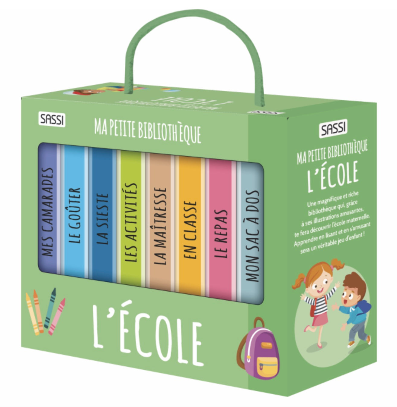 MA PETITE BIBLIOTHÈQUE - L'ÉCOLE