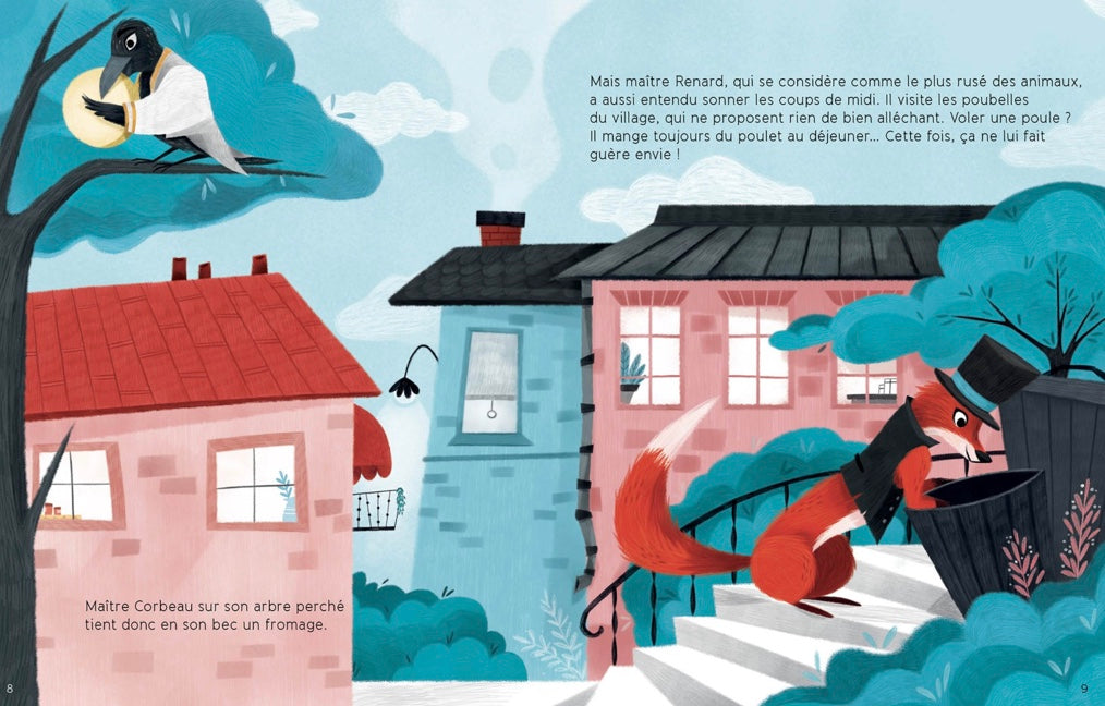 MA JOLIE BIBLIOTHÈQUE DES FABLES DE LA FONTAINE