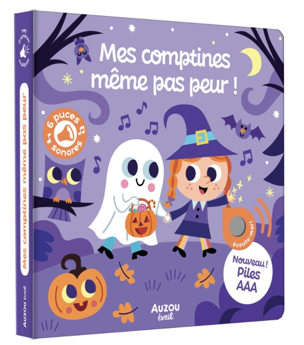 MES PREMIERS SONORES - MES COMPTINES MÊME PAS PEUR !