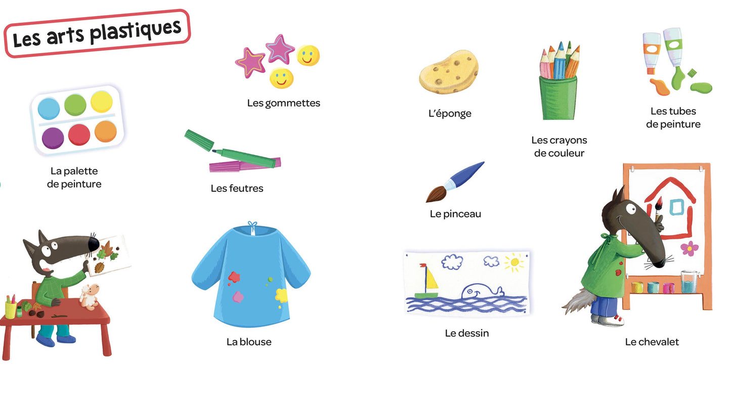 P'TIT LOUP - MES 100 MOTS DE L'ÉCOLE