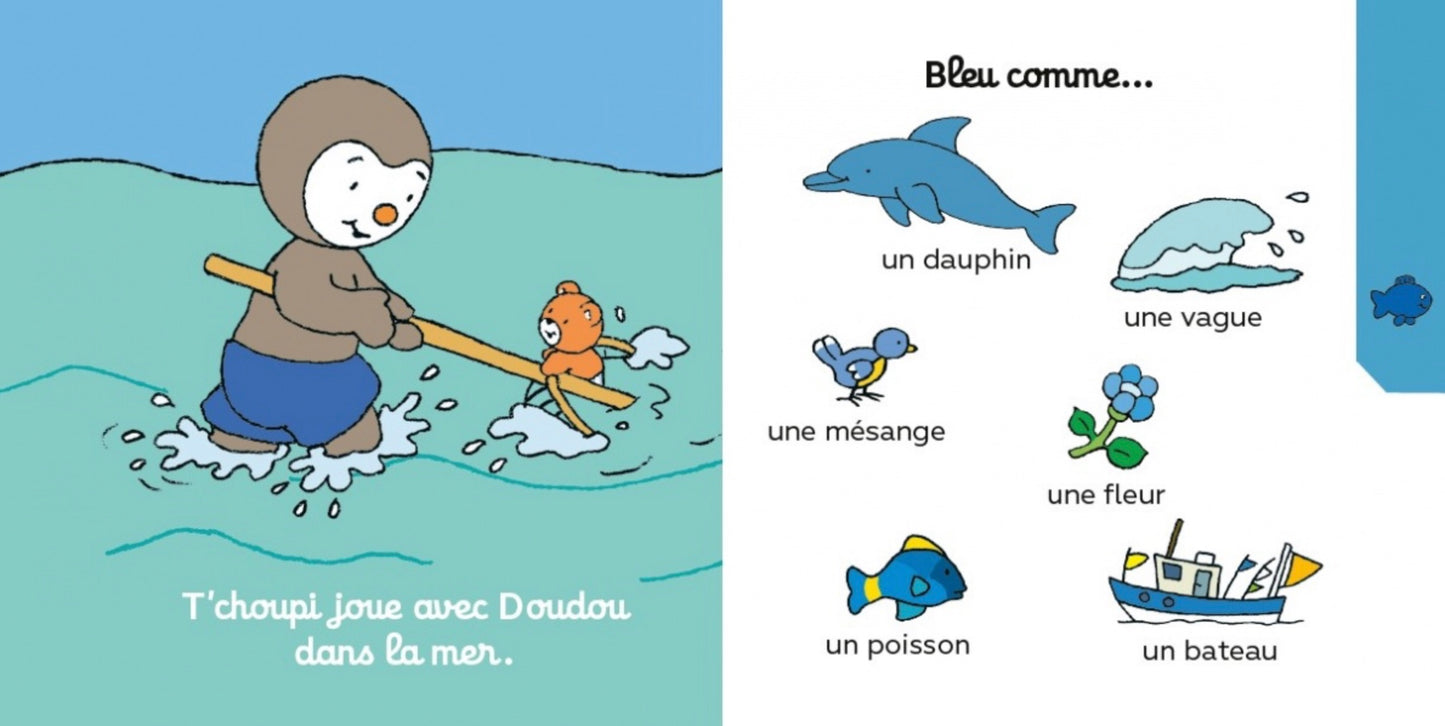 T'CHOUPI - LES COULEURS