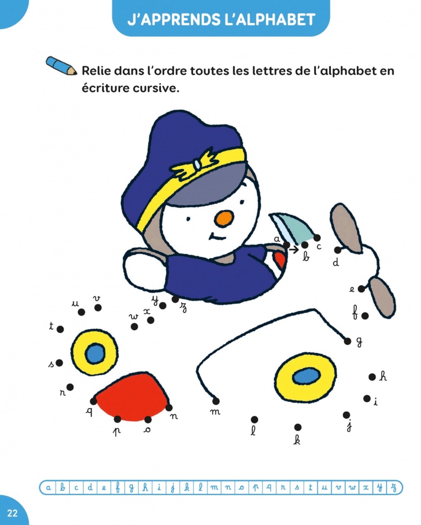 T'CHOUPI - MES POINTS À RELIER - LETTRES ET NOMBRES - MS