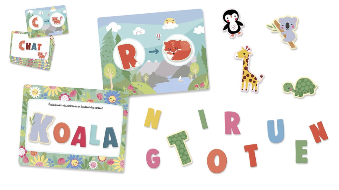 MON PETIT COFFRET AIMANTÉ - ABÉCÉDAIRE