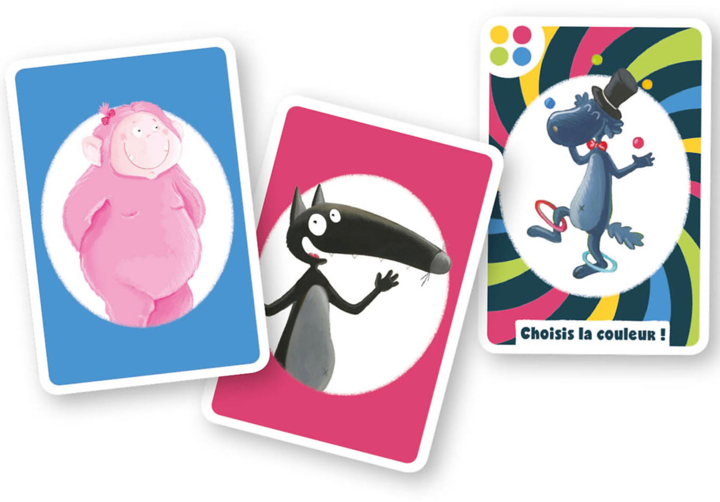 JEU DE CARTES - JEU DU LOUP - GARE À VOUS !