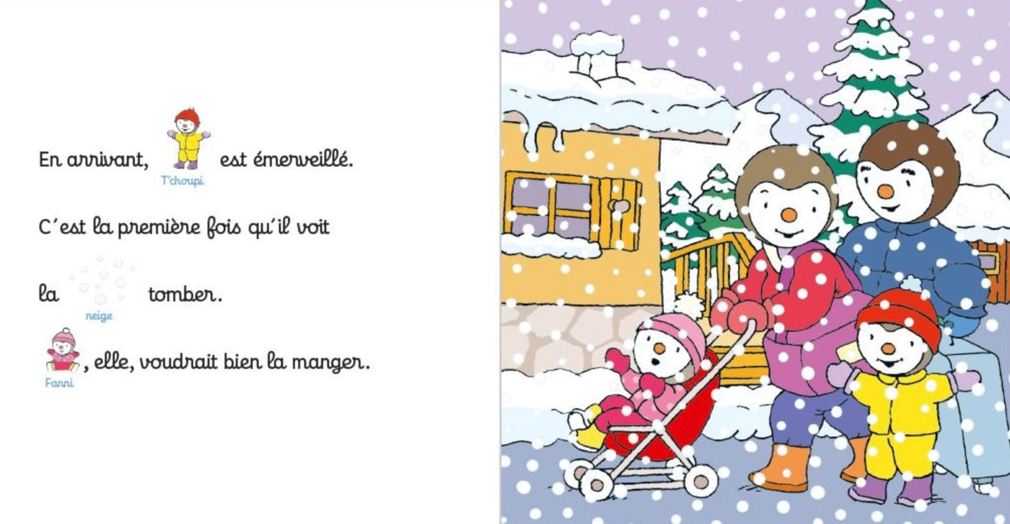 T'CHOUPI À LA NEIGE