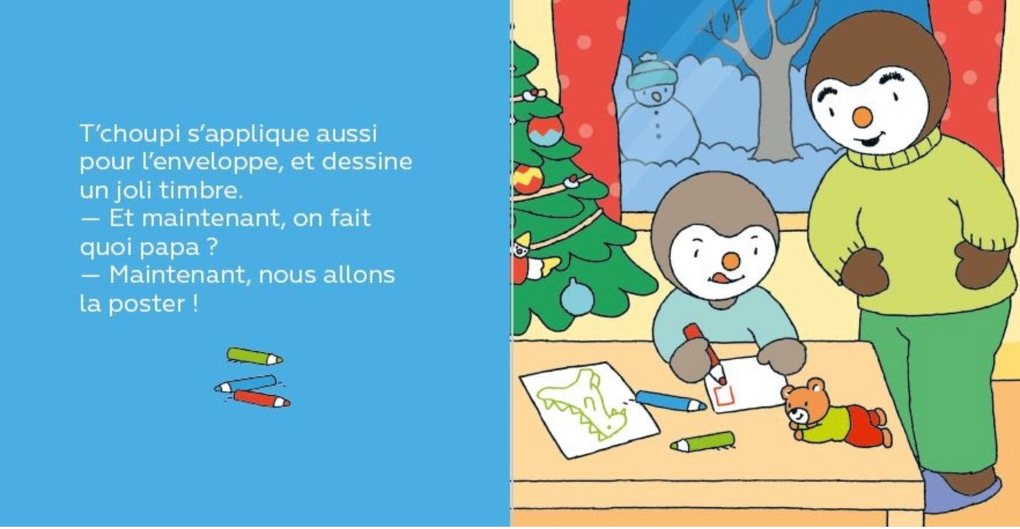 T'CHOUPI ÉCRIT AU PÈRE NOËL