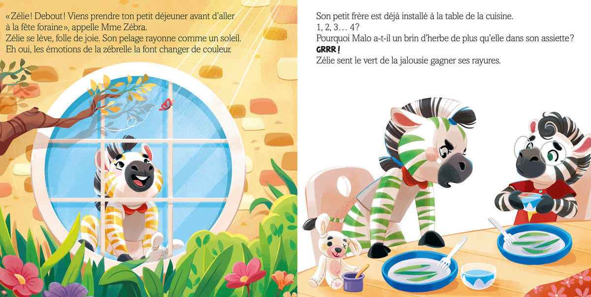 ZÉLIE ET LES ÉMOTIONS EN FAMILLE
