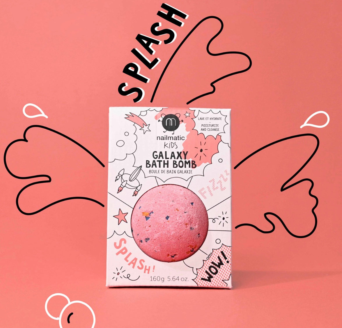 BOULE DE BAIN EFFERVESCENTE - RED PLANET