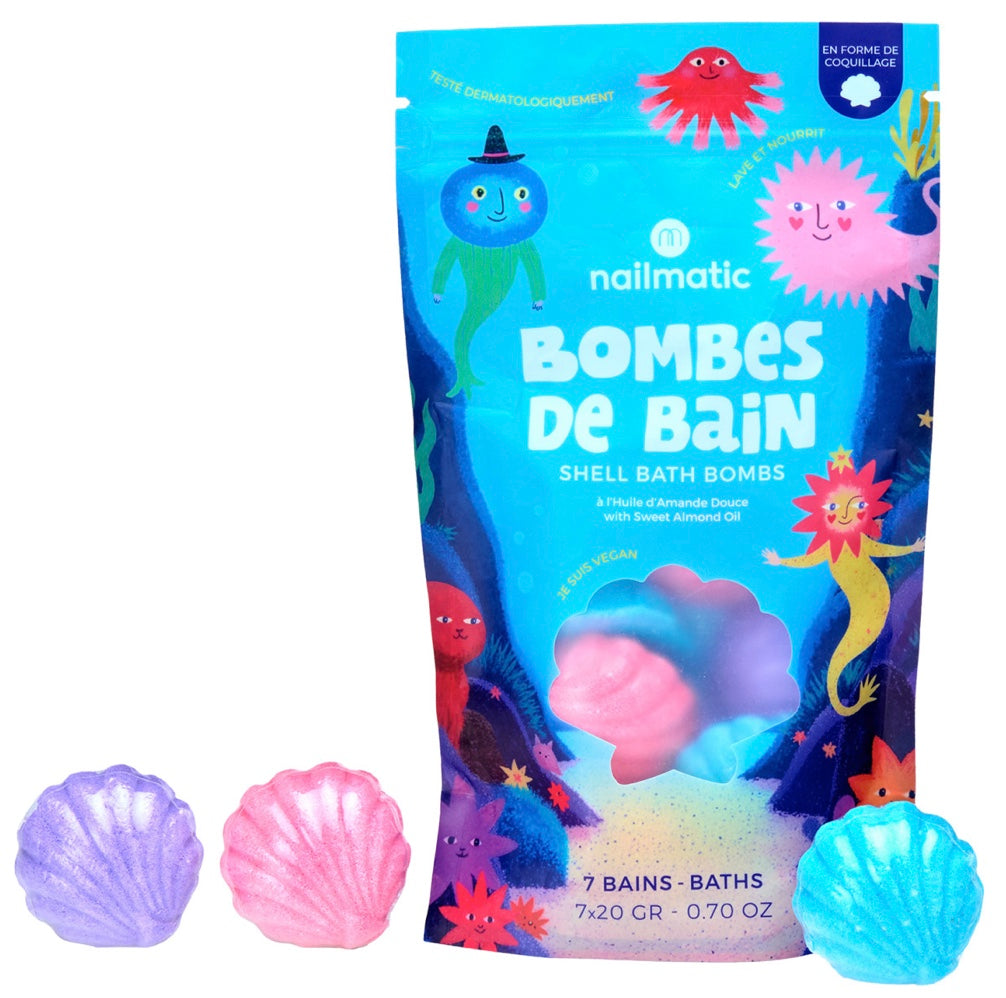 BOMBES DE BAIN COQUILLAGES