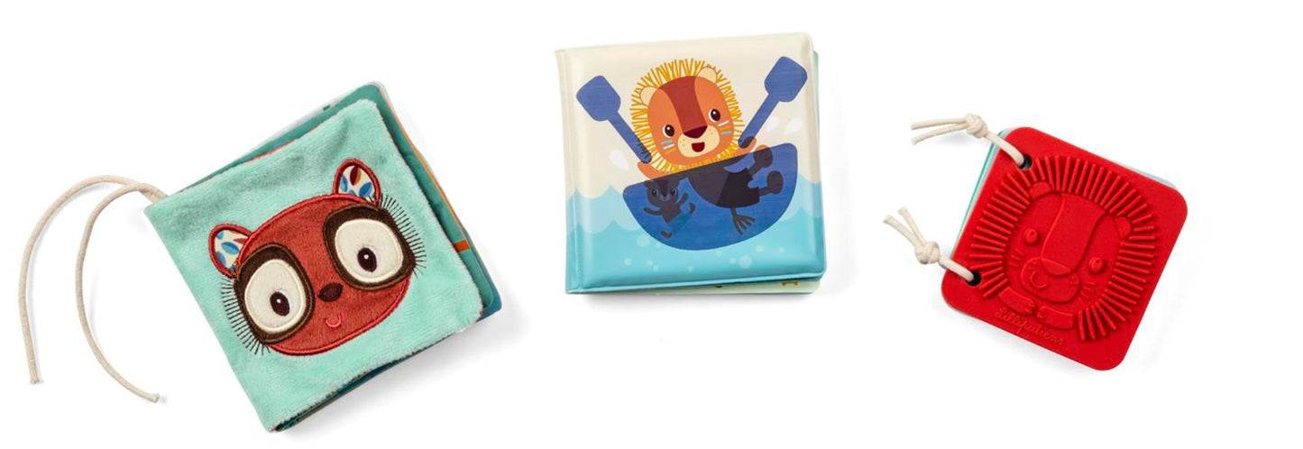 SET DE NAISSANCE - 3 LIVRES SENSORIELS - JUNGLE