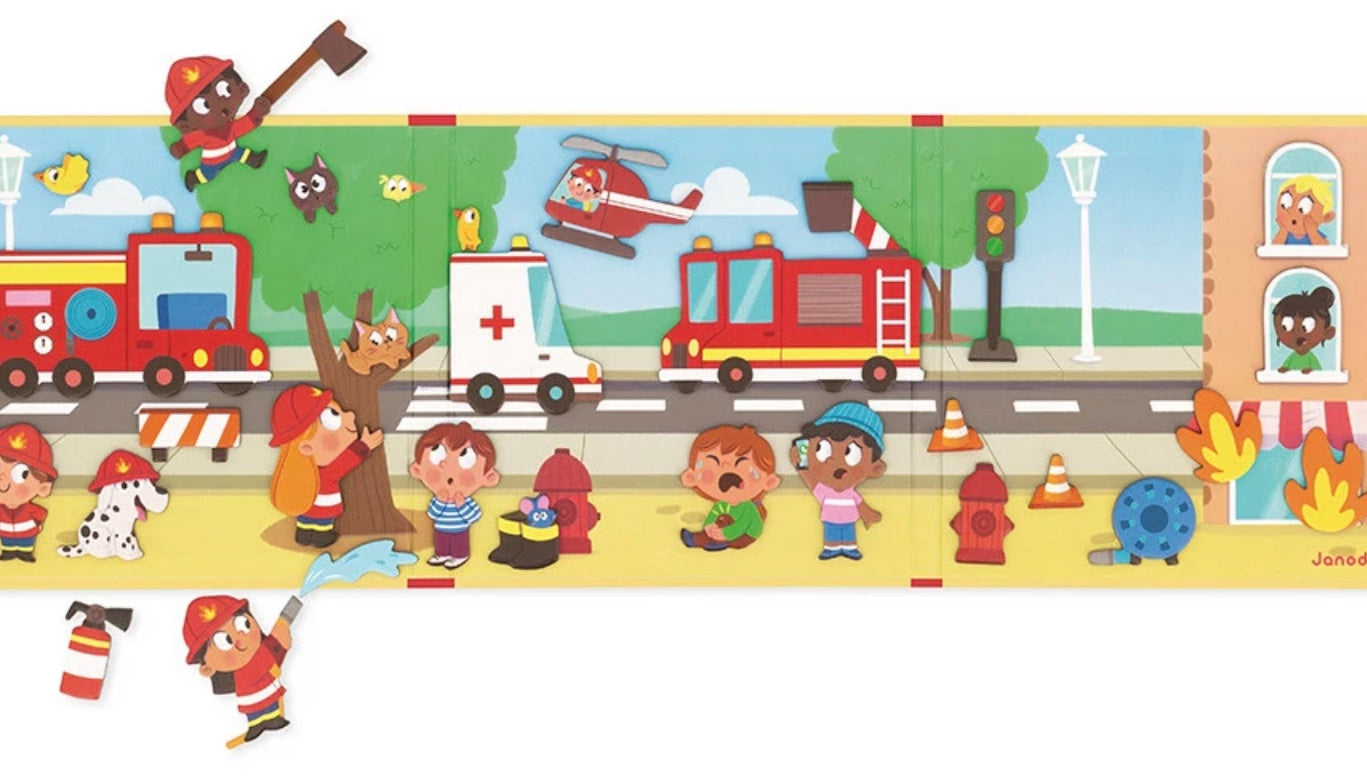 MAGNÉTI'STORIES - LES POMPIERS