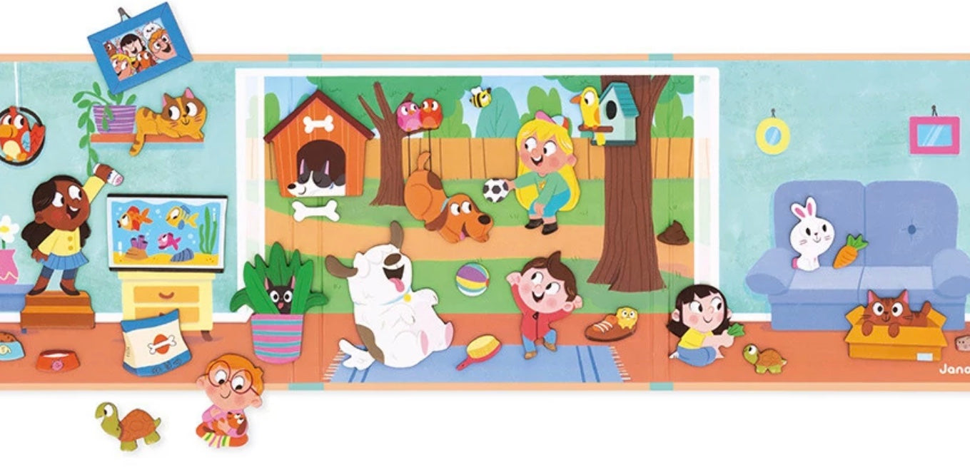 MAGNÉTI'STORIES - LES ANIMAUX DOMESTIQUES