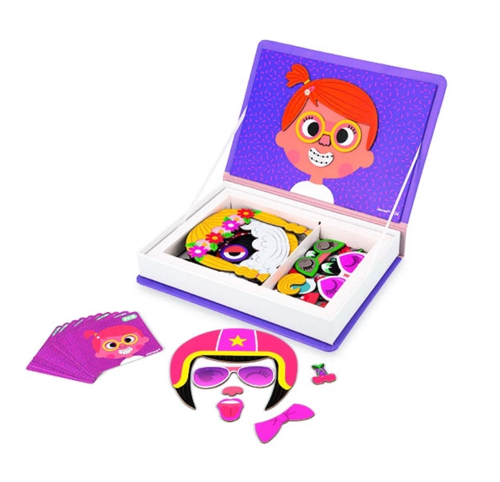 MAGNÉTI'BOOK CRAZY FACES