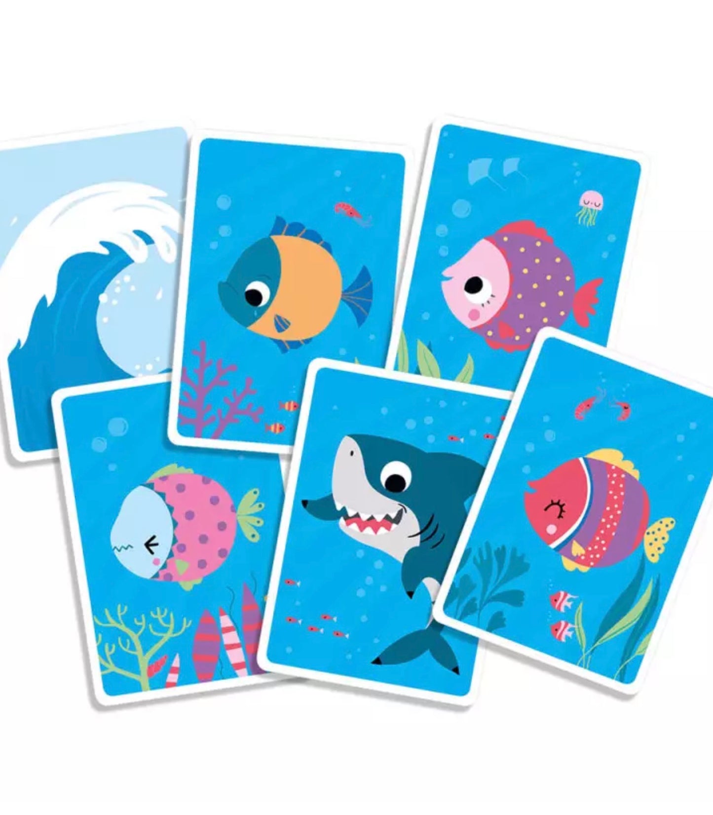 JEUX DE CARTES - MON PREMIER JEU DE GARE AU REQUIN !
