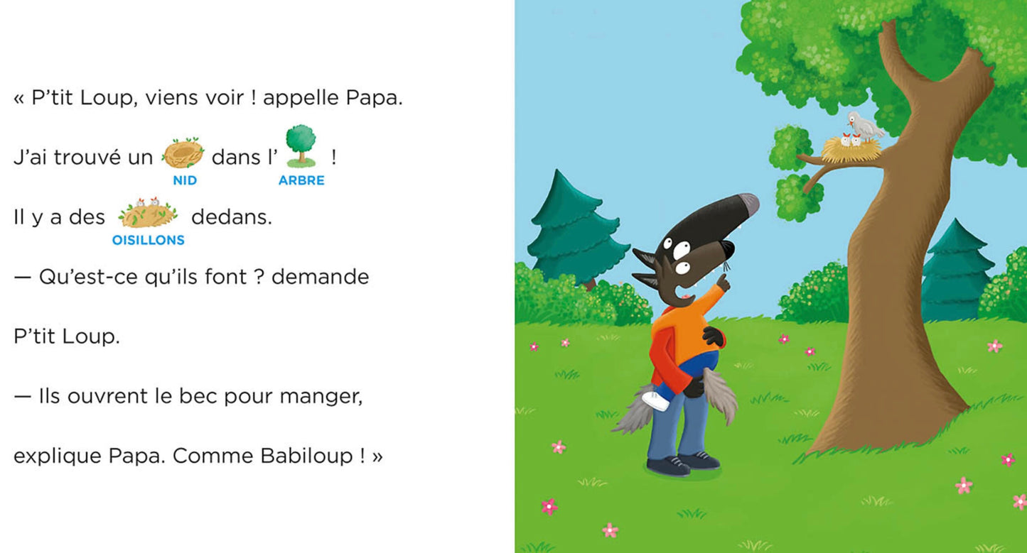 P'TIT LOUP AIME LES BÉBÉS ANIMAUX