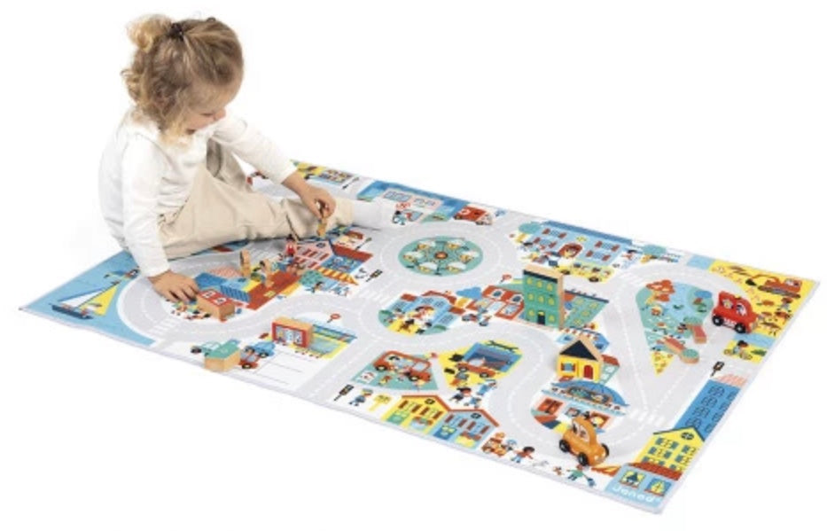 TAPIS AVEC CIRCUIT VILLE