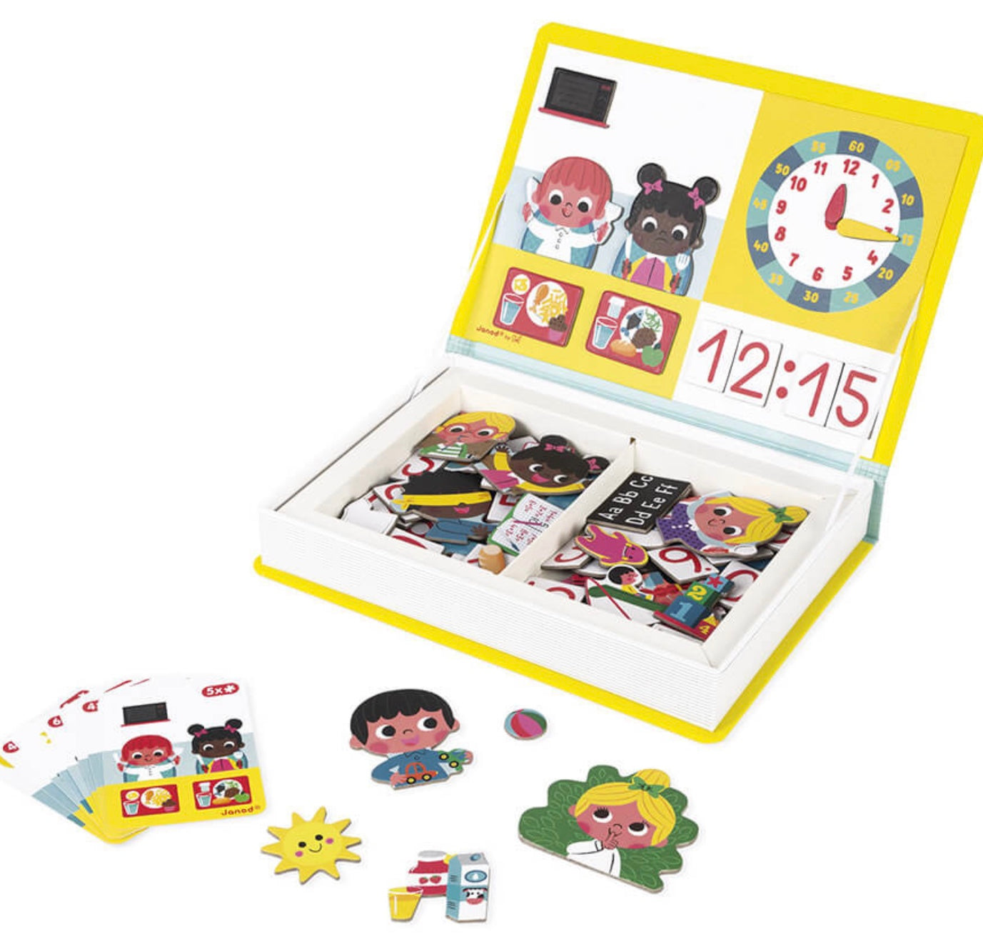 MAGNÉTI'BOOK J'APPRENDS L'HEURE