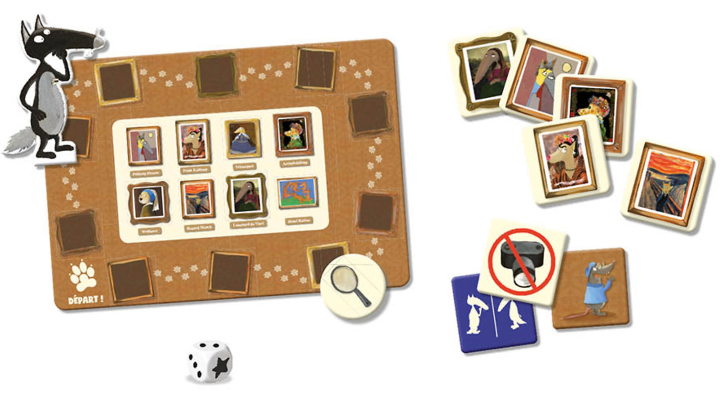 JEU DU LOUP - ENQUÊTE AU MUSÉE*