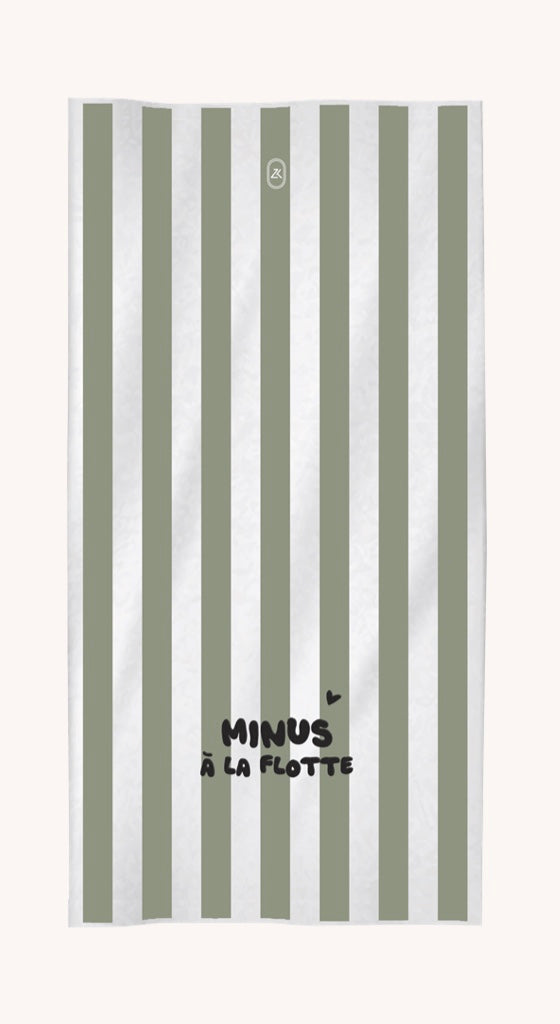 SERVIETTE MINUS À LA FLOTTE - VERT