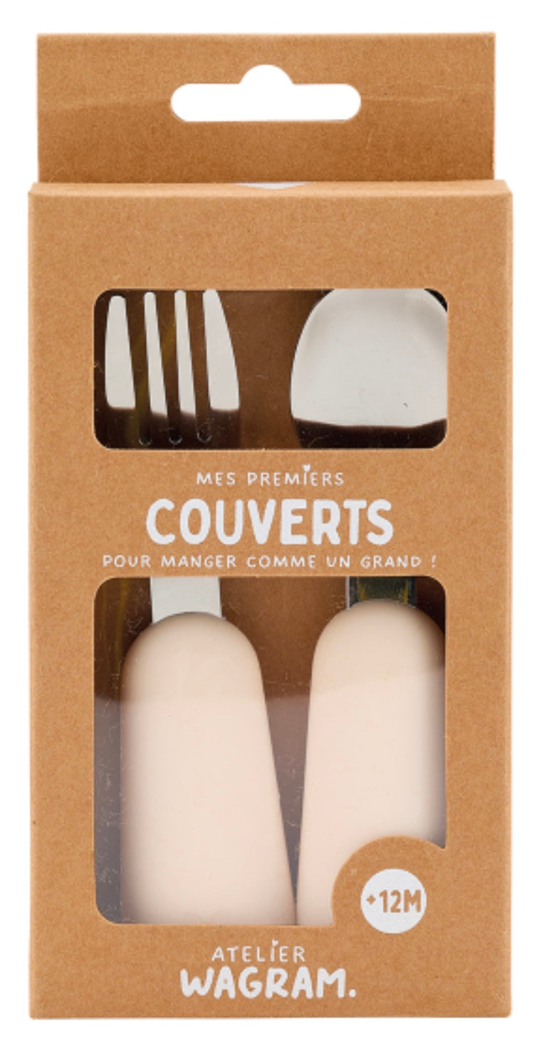 COUVERTS EN SILICONE - CRÈME