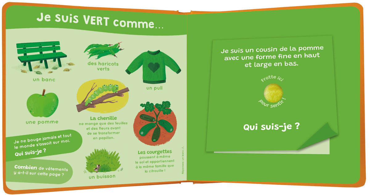MON LIVRE DES ODEURS ET DES COULEURS - L'AUTOMNE