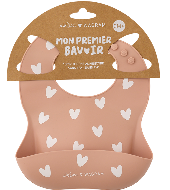 BAVOIR SILICONE - LATTE ROSE