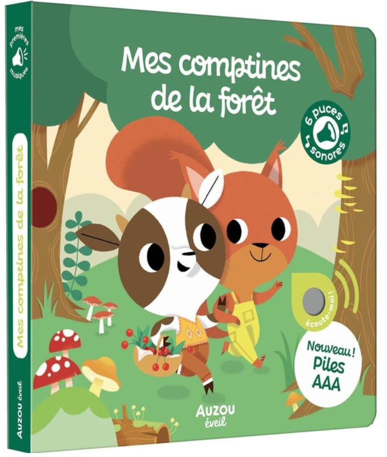 MES PREMIERS SONORES - MES COMPTINES DE LA FORÊT