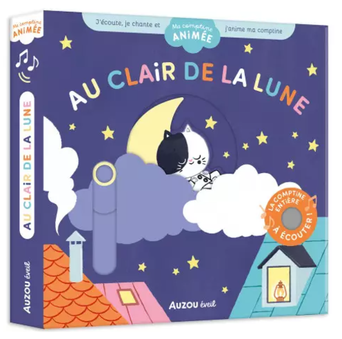 MA COMPTINE ANIMÉE - AU CLAIR DE LA LUNE