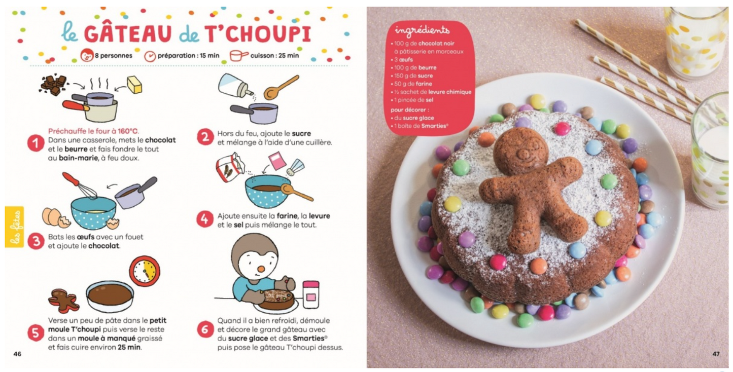 T'CHOUPI MES RECETTES SUPER SIMPLES