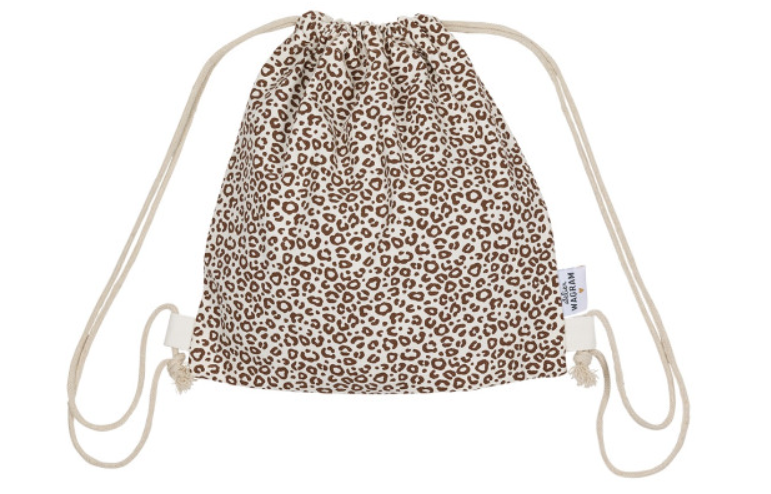 SAC À CORDONS - LÉOPARD - À PERSONNALISER