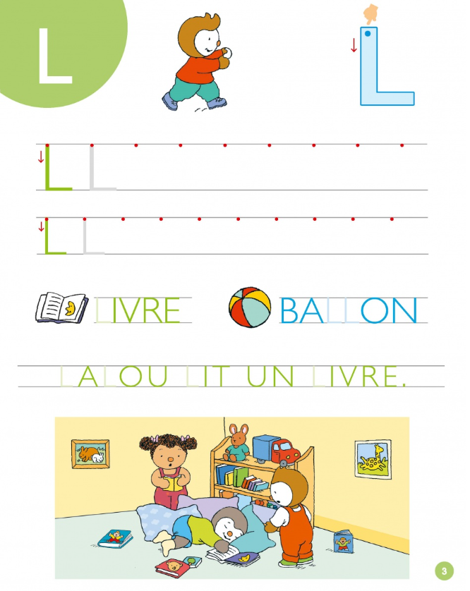 T'CHOUPI - MON CAHIER ARDOISE - LES MAJUSCULES - DÈS 4 ANS