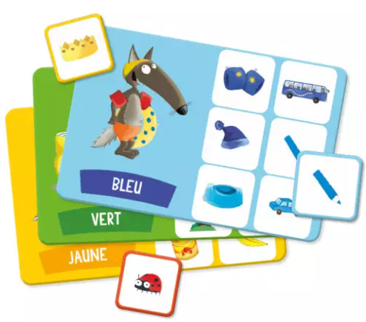 P'TIT LOUP - LE LOTO DES COULEURS