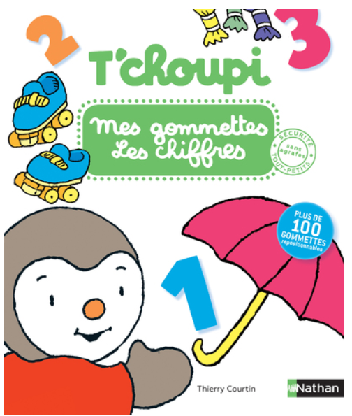 T'CHOUPI MES GOMMETTES - LES CHIFFRES