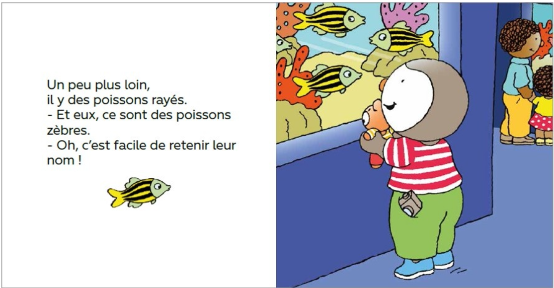 T'CHOUPI VA À L'AQUARIUM