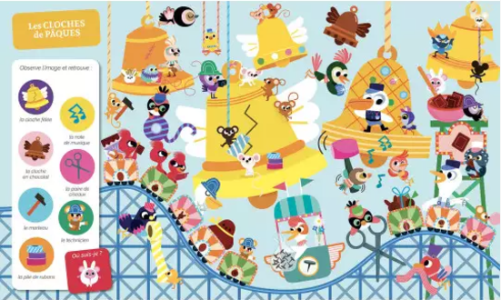 CHERCHE ET TROUVE DES TOUT-PETITS - PÂQUES
