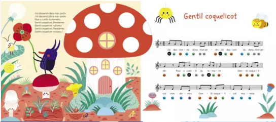 MON LIVRE PIANO - MES COMPTINES À CHANTER ET À JOUER AU PIANO