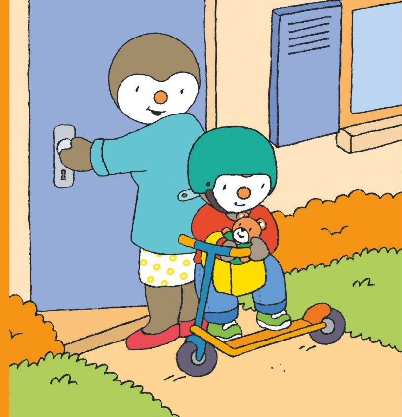 T'CHOUPI FAIT DE LA TROTTINETTE