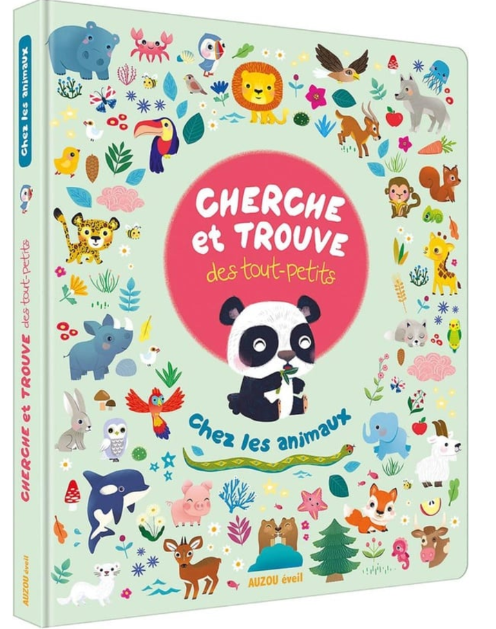 CHERCHE ET TROUVE DES TOUT-PETITS - CHEZ LES ANIMAUX
