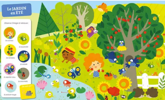 CHERCHE ET TROUVE DES TOUT-PETITS - LES SAISONS