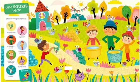 CHERCHE ET TROUVE DES TOUT-PETITS - DANS LES COMPTINES