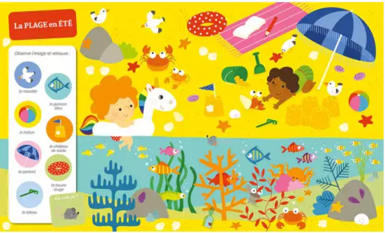 CHERCHE ET TROUVE DES TOUT-PETITS - LES SAISONS