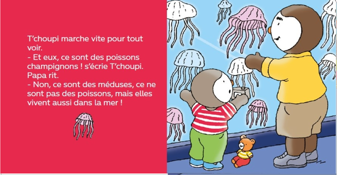 T'CHOUPI VA À L'AQUARIUM