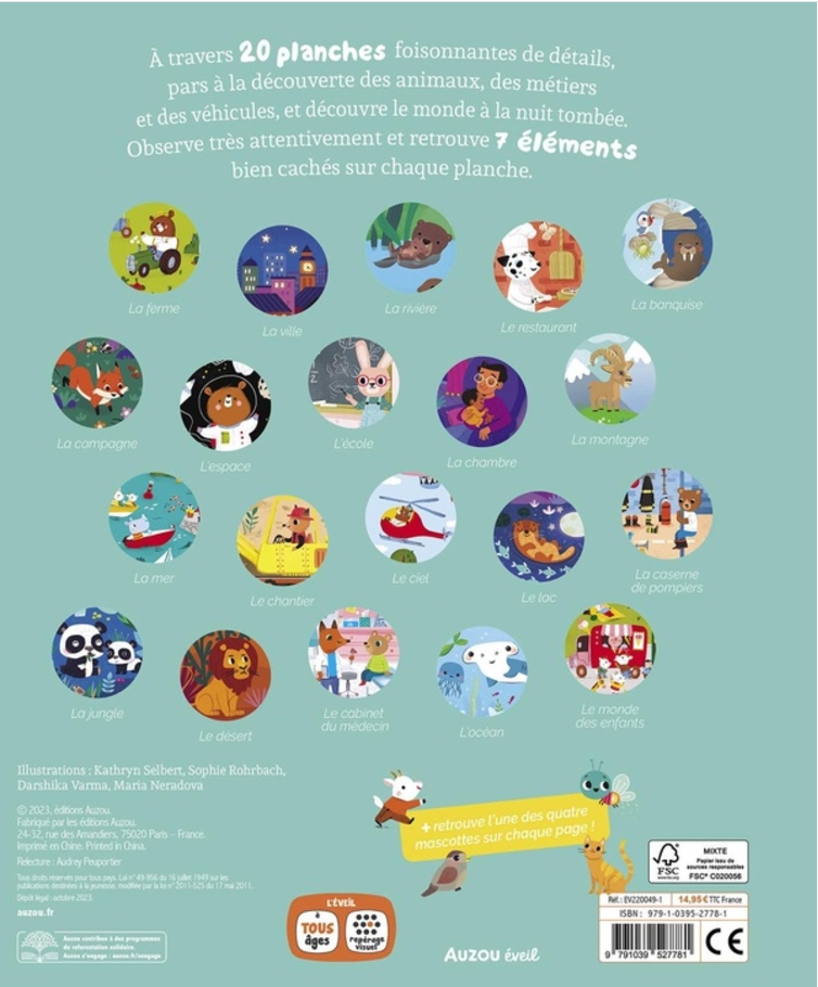 MES 20 CHERCHE ET TROUVE DES TOUT-PETITS