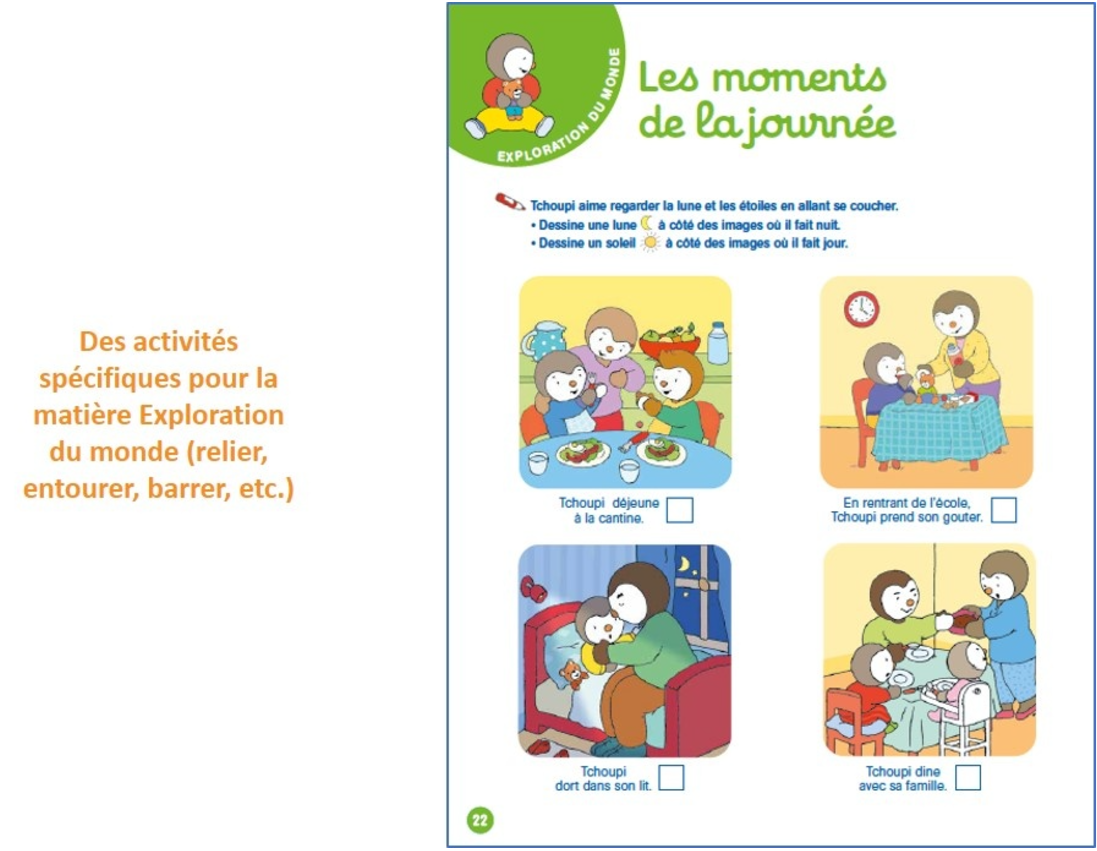 T'CHOUPI - MON CAHIER ARDOISE - MA PETITE SECTION - DÈS 3 ANS