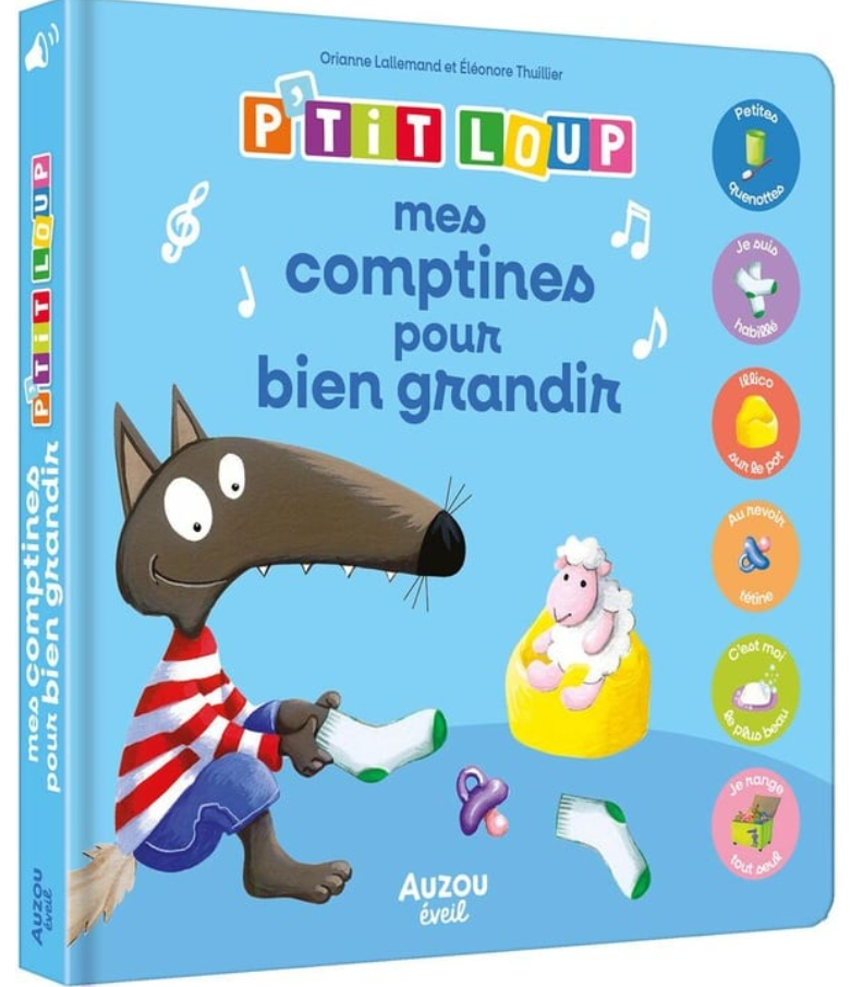 P'TIT LOUP - MES COMPTINES POUR BIEN GRANDIR