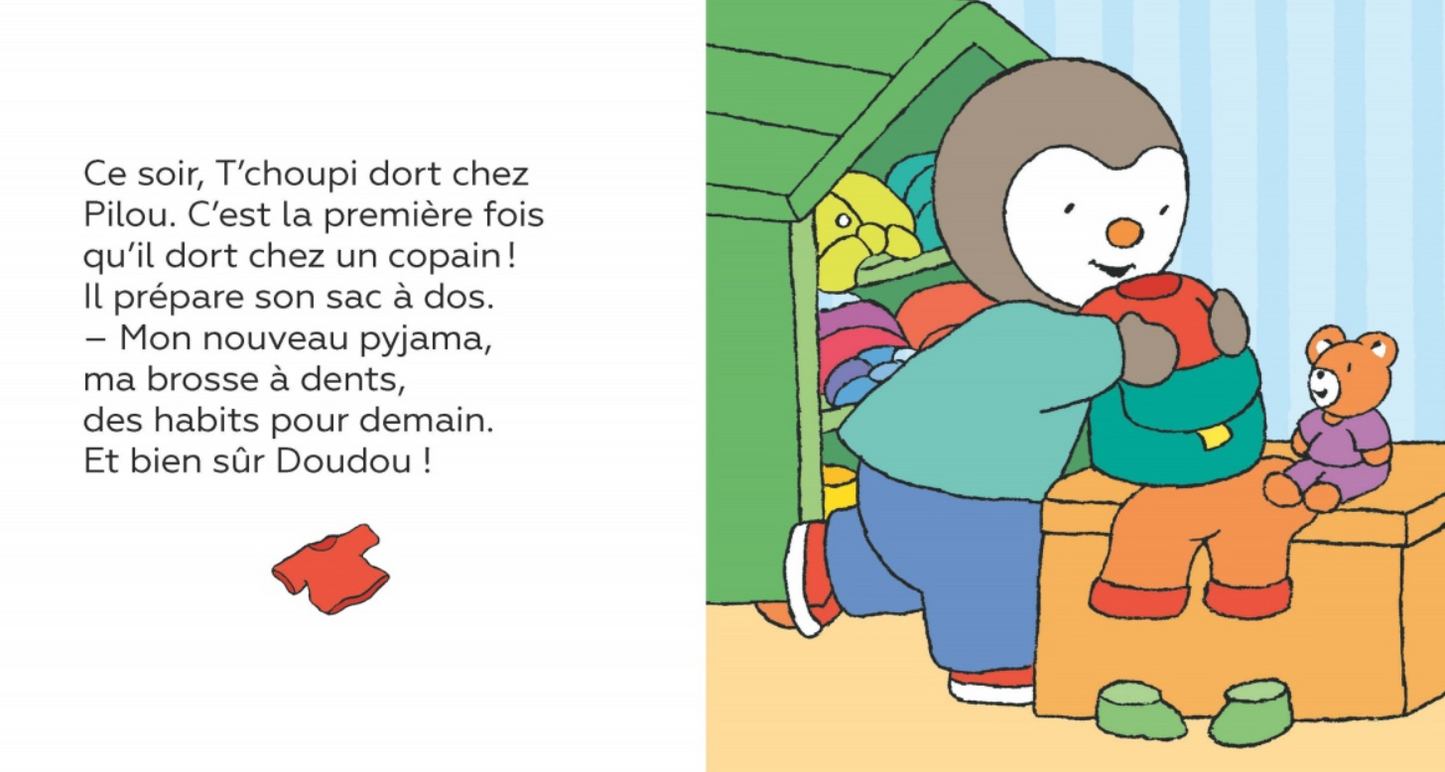 T'CHOUPI DORT CHEZ UN COPAIN